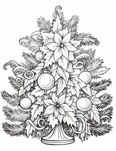 Discover Christmas Tree Coloring Page - Creative Fun Awaits Christmas Tree Coloring, Printable Christmas Tree, Xmas Drawing, Tree Coloring, Free Christmas Coloring Pages, Family Coloring Pages, Christmas Tree Coloring Page, Free Activities For Kids, Coloring Pages Inspirational