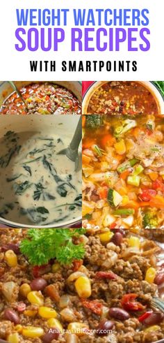 the ultimate weight watcher's soup recipe with vegetables and meats in it