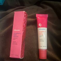 Box Is A Little Beat Up, Never Been Used, *New* And Original Formula Balm Dot Com, Glossier Products, Makeup Glossier, Glossier Makeup, Glossier Pink, Lip Gloss Collection, Glossy Makeup, Phlebotomy, Makeup Stuff