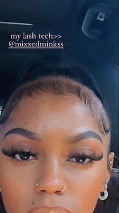 Cute Eyebrows Shape, Hybrid Lashes Black Women, Classic Cateye Extensions, Cat Eye Lash Extensions Black Women, Brown Lashes On Dark Skin, Lashes For Almond Shaped Eyes, Hybrid Lash Extensions Black Women, Classic Lash Extensions Black Women, Pretty Lashes Natural