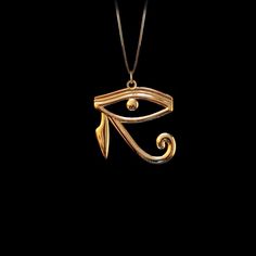 Embrace ancient protection with our gold Eye of Ra or Horus pendant, crafted with precision in the USA. Symbolizing health, power, and protection, these pieces carry the timeless allure of Egyptian mythology. Explore our collection to find your emblem of wisdom and prosperity. PENDANT INFORMATION This pendant is made of real, solid gold.• Made in USA• Material: 14k or 18k solid gold• Finish: polished• Height: 1.1" (28 mm) x Width: 1" (25,5 mm)• Pendant weight: approx. 5 grams (14k)• Bail: fits u Eye Of Ra, Egyptian Symbols, Egyptian Mythology, Solid Gold Chains, Eye Of Horus, Mini Pendants, Gold Eyes, Patron Saints, Yellow Gold Pendants