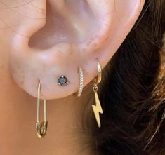 Buy 2 items or more, enjoy free shipping with code【FREESHIP】  ✨ Opening Sale, Up to 50% off. ✨ WATERPROOF - Tarnish free - Christmas Gift - 18k Gold Plated Titanium Safety Pin Earrings - Gold/Silver Earrings - Unisex Minimalist Jewelry - Christmas Gift - 18k gold plated titanium - Dimension: 0.9cm*3.2cm  - Colors: gold, silver - Hypoallergenic - Tarnish free - Sold as a pair ------------------------------------------ - All items are dispatched from Toronto.  - We try our best to ship all orders Free Christmas Gifts, Pin Earrings, Safety Pin Earrings, Jewelry Christmas, Christmas Gift Jewelry, Love Ring, Jewelry Earrings Hoops, Safety Pin, Jewelry Pouch