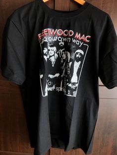 This is a super soft vintage style XL Fleetwood Mac Go Your Own Way comfortable high quality 100% cotton t-shirt which includes a soft print.  It measures chest 48 inches, sleeve 9 inches, length 31 inches.  Your friends will be asking you where you got this awesome shirt! The best way to see and appreciate this shirt is to wear it. These shirts are amazing! We strive to supply our customers with only the highest quality t-shirts. It looks vintage but it's not! Fleetwood Mac Shirt, Go Your Own Way, Music Tees, Fleetwood Mac, High Quality T Shirts, Mode Vintage, Looks Vintage, Clothes Gift, Fancy Dresses