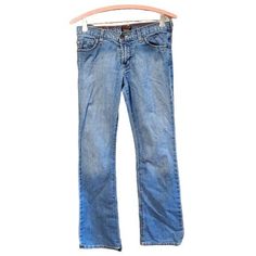 "Like new pair of vintage 90s Von Dutch tapered leg jeans. Has the red stitching and the cool black and yellow patches. Great quality denim in great shape. Size 28 Measures Waist 29\" Length 28\" Inseam 31\" Taper at ankle 15\"" Y2k Straight Leg Cotton Jeans, Y2k Straight Leg Jeans With Five Pockets, Y2k Straight Leg Denim Jeans, 90s Denim Flare Jeans With Five Pockets, 90s Style Straight Leg Denim Jeans, 90s Mid-rise Denim Jeans, 90s Style Cotton Flare Jeans, 90s Style Medium Wash Cotton Jeans, 90s Denim Blue Straight Leg Jeans