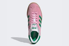 Wmns Adidas Gazelle Bold ‘True Pink Green’ Adidas Gazelle Bold, Gazelle Bold, Supreme Accessories, Lover Girl, Preppy Shoes, Adidas Shoes Women, Adidas Campus, Shoe Inspo, Newest Jordans