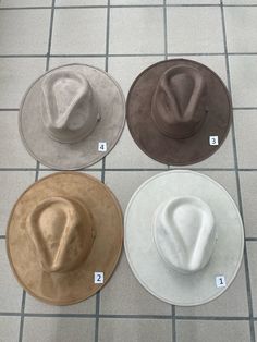 Mexican Hat. Handmade in suede. Different colors. FEDORA model has a flat hat brim. Size: M the measurements inches 7 1/8" 7 1/4" or 57 cm or 58 cm I have this Fedora model in size M, L The materials they are made of are: Hat body 100% polyester The crown 100%polyester Elastic tape 95% polyester 5% synthetic. The hats have an elastic band for comfort. I sell wholesale. Depending on the quantity of hats, there are discounts for 3 pieces or more. When you want to buy 2 or more hats or combine styl Large Hat, Flat Hat, Hat Fedora, Mexican Hat, Suede Hat, Flat Hats, Large Hats, Hat Handmade, Bucket Hats