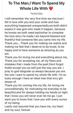 💖To my man - Romantic love message for boyfriend - simple love quotes for him - I love you Cute Love Letters For Boyfriend, Open When Paragraphs, Deep Love Paragraphs For Him Short, Small Notes For Boyfriend Cute Ideas, Happy Monthsary Message To Boyfriend, Happy Birthday Letter To Boyfriend, Valentines Day Letter For Him, Card Messages For Boyfriend, Simple Love Quotes For Him