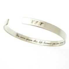 Personalized sterling silver cuff bracelet for women. Personalized Gift. Custom skinny cuff bracelet for her. Initials cuff bracelet for women. Personalized present for her, birthday gift, mommy bracelet, delicate cuff bracelet for loved one. The delicate bracelet is ready to be both sides personalized. Engrave it with initials and names in a lovely font outside and with a hidden message inside. These can be words of love, gratitude, or a quote to give some inspiration. Are you looking for a spe Sterling Silver Engraved Bangle For Anniversary, Engraved Silver Bracelets For Anniversary Gift, Silver Engraved Bracelets For Anniversary Gift, Elegant Hand Stamped Sterling Silver Name Bracelet, Elegant Sterling Silver Bracelet With Engraving Option For Gift, Elegant Sterling Silver Bracelet With Engraving Option, Engraved Cuff Bracelets For Anniversary, Engraved Cuff Bracelet For Anniversary, Anniversary Engraved Cuff Bracelet