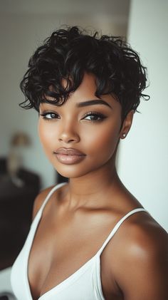 ✨👑 Professional Haircuts Short Short Haircuts for Black Women Inspiration Professional Haircut, Polished Hair, Haircuts Short, Short Haircuts, Styling Tips, Protective Styles, Styling Tools, Hair Types, Inspirational Women