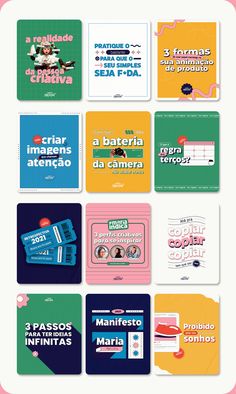 the spanish language book covers are arranged in different colors and sizes, including pink, green,