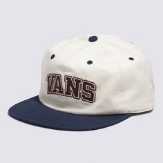 The Property Of Low Unstructured Hat is a 5-panel cap featuring contrast details and a bold embroidered Vans® logo on the front. 100% Cotton 5-panel low unstructured hat Contrast details Direct embroidery | Vans Property Of Low Unstructured Hat Embroidered Vans, Unstructured Hat, Vans Logo, Embroidery, ? Logo, Hats