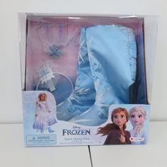 the frozen princess costume set is in its box