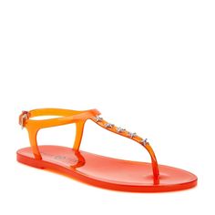 Katy Perry The Geli Star Fish Stud Orange Thong Jelly Sandals. Size 7. New Without Tags - Color: Star Fish Fiery Orange - Flexible Pvc Geli - Ornamented T- Strap - Adjustable Buckle Closure - Summer, Vacation, Beach, Coastal, Fun, Bright Color See All Pictures For Details. Offers Are Welcomed - Ships Same/Next Day Star Fish, Jelly Sandals, Vacation Beach, Katy Perry, T Strap, Bright Color, Summer Vacation, Starfish, Women's Shoes Sandals