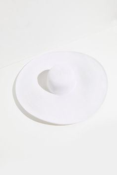 Stay in the shade at the beach and beyond with this super oversized straw hat featuring a large, floppy brim.* Lightweight * Packable, unstructured design White Wide Hat, Lightweight Sun Hat For Vacation Sunbathing, Packable Hats For Spring Sunbathing, Packable Hats For Sunbathing In Spring, Lightweight Sun Hat For Vacation And Sunbathing, Lightweight Sun Hat For Sunbathing On Vacation, Solid Color Sun Hat For Pool And Beach Season, Solid Sun Hat For Pool And Beach Season, Packable Hats For Spring