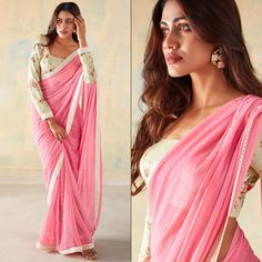 Light Pink colored saree is prettified with weaving with printed with embroidered broder work as shown which makes it appear classy. This saree is made of georgette fabric which is accompanied with digital printed banglori silk blouse piece which you can customise as per your design/style. Women can buy this saree to wear for their party, functions and homely events and ideal for any fashionista. Note:- The actual product may differ slightly in color and design from the one illustrated in the im Festival Georgette Pre-draped Saree With Printed Border, Pink Georgette Pre-draped Saree With Embroidered Border, Pink Pre-draped Saree With Embroidered Border For Diwali, Semi-stitched Pink Saree With Embroidered Border, Georgette Saree Blouse Piece With Embroidered Border, Georgette Blouse Piece With Embroidered Border For Saree, Georgette Saree With Printed Border For Diwali, Pre-draped Georgette Saree With Embroidered Border For Diwali, Pink Pre-draped Saree With Embroidered Border For Eid