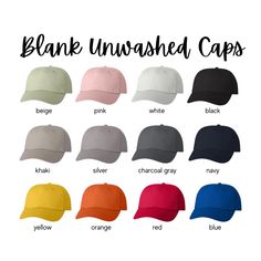 Bulk Baseball Caps Blank, Unwashed 100% Cotton Hats with Adjustable Velcro Closure, Unisex One-Size-Fits-All Plain Wholesale Adult Hats, Soft-Structured & 6-Paneled, Low-Profile Valucap 6440 Hats Cap Details: - Unisex - 6-paneled - Adjustable  - Low-profile - Sewn-in eyelets - Pre-curved visor - Soft-Structured Econ - Hook-and-loop velcro closure - 100% lightweight brushed cotton twill - Valucap 6440 - Circumference: 19 ½ - 23 ½" Comes in 13 different cap colors: - Beige - Pink - White - Black - Adjustable Solid Hats With Cotton Sweatband, Adjustable Hat With Cotton Sweatband, Basic Solid Color Dad Hat One Size Fits Most, Solid 5-panel Hat, One Size Fits Most, Solid Color 5-panel Hat, One Size Fits Most, Casual Solid 5-panel Trucker Hat, Casual Solid Color 5-panel Trucker Hat, Solid Color 5-panel Hat One Size Fits Most, Basic Solid Color Hats, One Size Fits Most