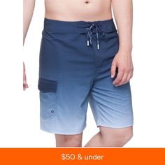 in stock Dark Blue Gradient, Swimwear Suits, A Day At The Beach, Blue Gradient, Mens Boardshorts, Day At The Beach, Swim Trunks, Board Shorts, Dark Navy