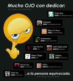 the poster for mucho ojo con dedicar, which features an image of