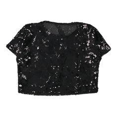 Description:Vintage black Unbranded sequin top, fits medium.GENDER: womens CONDITION: very good.STYLE: sequin topERA: 1990sCOLOUR: blackFABRIC: polyester Black Contrast Sequin Top For Evening, Evening Black Top With Contrast Sequin, Fitted Black T-shirt For Party, Party Crew Neck Top With Contrast Sequin, Contrast Sequin Crew Neck Top For Party, Black Top With Contrast Sequin For Night Out, Fitted Sequined T-shirt For Party Season, Black Party Top With Contrast Sequin, Fitted Sequin T-shirt For Party