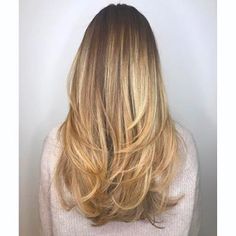 Long Wash And Go Haircut, Long Layers Fine Hair, Blonde Long Hair With Layers, Layered Brunette Hair, Long Blended Layers Face Framing, Long Haircut, Haircut Inspo, Brunette Balayage, Chop Chop