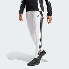 adidas Shop the Tiro 24 Training Pants - White at adidas.com/us! See all the styles and colors of Tiro 24 Training Pants - White at the official adidas online shop. Soccer Pants, Track Suits, Adidas Shop, Training Pants, Pants White, Womens Soccer, Adidas Online, Sport Pants, Active Wear For Women