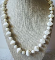 Retro 30" Necklace, French Vanilla Cream, Molded Old Plastic Beads 020221 Previously owned and In very good Vintage condition. Please, contact us if you any questions. Beautiful necklace! Please see my other listings for more vintage jewelry- I am happy to combine the shipping. Thanks so much!  Beautiful necklace! Please see my other listings for more vintage jewelry- I am happy to combine the shipping. Thanks so much! Affordable Cream Round Bead Necklace, Vanilla Cream, French Vanilla, Thanks So Much, Plastic Beads, Beautiful Necklace, Chain Styles, Columbus, Beautiful Necklaces