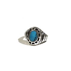 Size: 5.5 Signed: none if you would take a minute to follow my art instagram @dennisthelatinboy I would really appreciate that. Let me know what you think of the work. All feedback is welcome! Southwestern Style Blue Nickel-free Rings, Blue Bohemian Concho Ring, Bohemian Blue Concho Rings, Bohemian Blue Rings With Concho Detail, Bohemian Blue Rings With Concho, Western Style Blue Turquoise Ring With Inlay, Vintage Blue Concho Ring, Adjustable Western Style Blue Turquoise Ring, Western Style Blue Turquoise Sterling Silver Ring