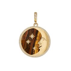 More than the Moon & All of the Stars Pendant – Eden Presley Fine Jewelry Luxury Moon Phase Pendant Necklace, Luxury Moon Charm Pendant Jewelry, Luxury Moon Phase Round Pendant Jewelry, Celestial Round Pendant With Polished Finish, Celestial Jewelry Round Pendant With Polished Finish, Luxury Yellow Gold Sun And Moon Jewelry, Luxury Yellow Gold Jewelry With Sun And Moon Design, Celestial Style Medallion Jewelry With Polished Finish, Diamond Chains