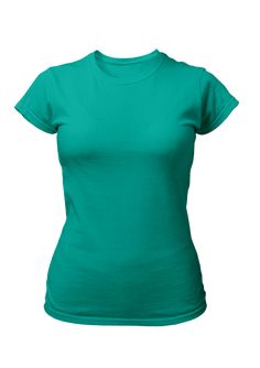 Perfect TShirt Co Women's Short Sleeve Crew Neck Teal Blue Slim Fit T-Shirt - Perfect TShirt Co Big Hoodies, Teal Shirt, Shirt Wrinkles, Workout Tee, Teal Blue, Cotton Shorts, Black Tee, Pullover Hoodie, Sustainability