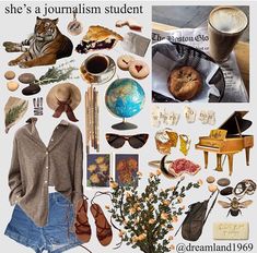 Journalism Student Aesthetic Outfit, Journalist Moodboard, Journalism Student Outfit, Journalist Aesthetic Fashion, Journalist Clothes, Journalism Major Aesthetic, Journalism Aesthetic Student, Journalism Outfits