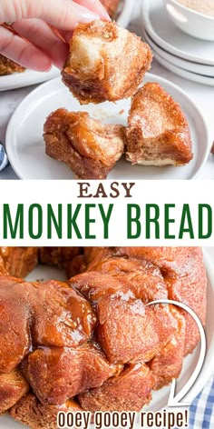 this easy monkey bread recipe is the perfect dessert for st patrick's day