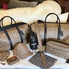 @lvluxegirl on Instagram: “#monogrammonday #hisandhers #coachdufflebag #coachduffle #coachtrekker #youtube click link in bio #youtubechannel #youtuber #youtubers…”