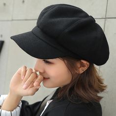 Feel awesome wearing our Women's Winter Newsboy Cap today. It is the perfect accessory for going outdoors. Get the stylish look you deserve wearing a beautifully handmade designed product, just for your collection.Item Type: Caps.Material: Wool.Head Circumference: about 56-58 cm / 22.05-22.83 inch.Season: Winter.Package Includes:1 x Women's Winter Newsboy Cap. Grey Beret, Newsboy Cap Women, Newsboy Cap Men, Driving Hat, Winter Beret, Anna Campbell, Berets Cap, Wool Berets, News Boy Hat