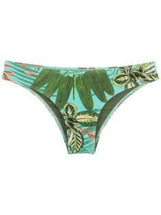 green tropical print mid-rise elasticated waistband medium coverage mid-weight stretch fabric Be mindful to try on swimwear over your own garments. Printed Tie-side Beachwear Bottoms, Stretch Tropical Bottoms With Floral Print, Tropical Stretch Bottoms With Floral Print, Beachy Floral Print Tie-side Bottoms, Beachy Tie-side Bottoms With Floral Print, Green Floral Print Bottoms For Vacation, Green Floral Print Vacation Bottoms, Tropical Stretch Floral Print Bottoms, Stretch Bottoms For Sunbathing On Vacation