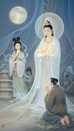 Quan Yin Art, Guan Yin, Lady Of Fatima, Our Lady, Baby Dolls