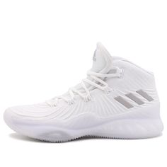 the adidas basketball shoe in white