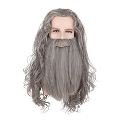 PRICES MAY VARY. Package Included: 1 Long Wavy Wig + 1 Mustache + 1 Free Wig cap Custom Designed: Inspired by the superhero movie, designed by professional cosplay wig designer, so the finished product is very similar to the characters' hair in the movie. Material: 100% heat-resistant synthetic fiber, looks natural and very comfortable to wear all day. Wig Cap Structure: Basic caps & Open weft for better air ventilation, so you won't feel too hot when you wear it. High quality rose net cap fits Beard Wig, Synthetic Curly Hair, Mullet Wig, Mens Halloween, Halloween Party Costume, Curly Lace Wig, Hair Knot, Halloween Wigs, Curly Hair Wig