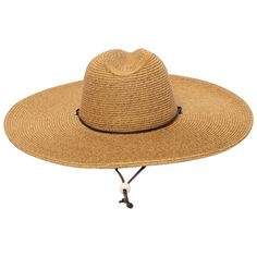 This hat features a pinched crown with a large brim perfect for keeping the sun off of your face! Features an inner stretch band and chin cord to help stay in place. Sizing: SMALL 57cm - 22 1/2 inches (Average Women's Size.) UNISEX MED 59cm - 23 1/4 inches (Average Mens Size.) UNISEX LARGE 60cm - 23 1/2 inches Internal Drawstring: ONLY ON THE SMALL SIZE OPTION Features: Brim Size: 5" 25% polyester 75% paper UPF 50+ Rating Adjustable Faux Leather Chin Cord Internal Drawstring ONLY ON THE SMALL SI Wide Brim Hat Summer, Sand Collection, Gardening Hat, Outdoor Cap, Large Hats, Hat Clips, Stretch Bands, Stylish Hats, Love Hat