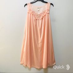 Nwt Orange Sleeveless Satin Nightgown Color - Orange Brand - Lati Fashion Satin Body Knee High Night Gown Sleeveless Made By Light Weight Polyester Machine Wash Cold 100% Polyester 100% Brand New With Tag Pink Sleeveless Camisole For Night, Feminine Sleeveless Sleepwear For Night, Sleeveless Lace Trim Camisole, Sheer Nightgown For Spring Bedtime, Sheer Nightgown For Spring Sleepover, Sheer Spring Nightgown For Bedtime, Pink Sleeveless Sleep Camisole, Spring Sheer Nightgown For Sleep, Sleeveless Summer Camisole For Bedtime