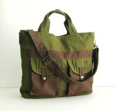 Add 1 more get 10 off  Dark Olive Canvas All purpose by tippythai, $44.00 Green Canvas Satchel For School, Green Rectangular Shoulder Bag With Laptop Sleeve, Cotton Bags With Laptop Sleeve For Daily Use, Green Bag With Laptop Sleeve For Daily Use, Green Canvas Satchel For Daily Use, Green Shoulder Bag With Laptop Sleeve For Travel, Green Shoulder Bag With Laptop Sleeve For Everyday Use, Green Cotton Satchel For Daily Use, Green Rectangular Laptop Bag For School