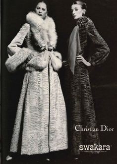 Dior Fur Coat, 70s Coats Women, Coats With Fur, 1973 Fashion, Cheetah Coat, Trench Warfare, Vintage Winter Coat, Marc Bohan