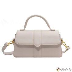 Bird in Bag - Handbag female new fashion crossbody bag single shoulder bag crossbody bag Large Capacity Beige Crossbody Flap Bag, Beige Large Capacity Crossbody Flap Bag, Solid Color Crossbody Bag, Solid Color Beige Crossbody Bag, Chic Solid Color Crossbody Bag, Solid Color Crossbody Flap Bag For Daily Use, Solid Color Crossbody Flap Bag, Trendy Beige Crossbody Flap Bag, Bags Vintage