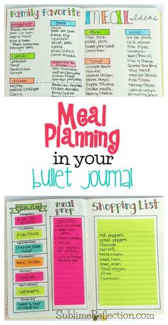 Bullet Journal Meal Plan, Minimalist Bullet Journal, How To Bullet Journal, Tutorial Eyeliner, To Do Planner, Bullet Journal Tracker, Bullet Journal Inspo, Journal Layout, Diy Planner