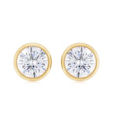 Product Details These Stud Earrings boast a timeless design with a touch of elegance. The Round Shape Diamond in Bezel Setting adds a touch of sophistication to these classic earrings, making them a luxurious addition to any jewelry collection. Product Information SKU SHP-EARRINGS052179194 Length 4.6 mm Width 4.6 mm Weight 1.00 gm (Approximate) DIAMOND INFORMATION No.of Stones 2 Pieces Total Weight 0.50 Carat (Approximate) Dimension(approx) Round-4X4 mm-2 Pcs Color HI Cut Brilliant Shape Round S Earrings Making, Solitaire Studs, Classic Earrings, Signature Jewelry, Timeless Jewelry, Rose Gold Diamonds, Conflict Free Diamonds, Quality Diamonds, Round Cut Diamond