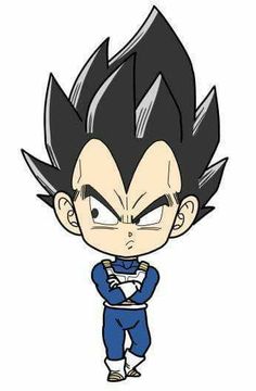 a drawing of gohan from dragon ball