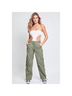 Add style, comfort, and versatility to your pant collection with our women's elastic waist cargo pants. This relaxed-fit cargo pant is constructed with lightweight cotton fabric for maximum comfort and versatility. Our cargo pants for women have a relaxed leg, baggy fit from hip to hem, and are full-length with a drawstring hem for an option to wear open or tied for a cinched ankle. Detailed with two classic side patch front pockets, and two ring closure front and back pockets these cargo pants Straight Leg Cotton Cargo Pants With Pockets, Cotton Cargo Jeans In Straight Fit, Khaki Cotton Straight Cargo Jeans, High-waisted Cotton Cargo Work Pants, Cotton Cargo Pants With Hip Pockets, Cotton Straight Cargo Pants, Baggy Straight Leg Cargo Pants With Elastic Waistband, Cotton Cargo Pants With Side Pockets, Baggy Cotton Straight Cargo Pants