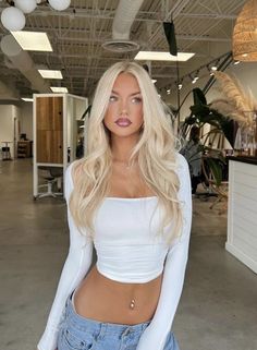 Icy Blonde Hair, Kadeřnické Trendy, Bleach Blonde Hair, Perfect Blonde, Creamy Blonde