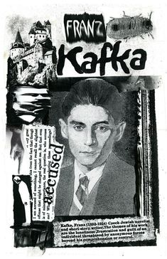 a black and white collage with an image of a man