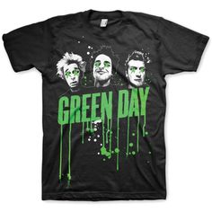 Green Day Drips Unisex T-Shirt Green Day T Shirt, Green Day Band, Punk Tee, Classic Punk, Drip Design, Pop Punk, Mens Green, Green Day, High Quality T Shirts