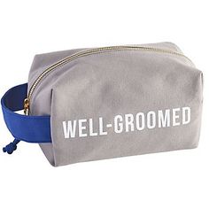 Well-Groomed Pouch Shaving Kit, Quick Getaway, Unique Gifts For Him, Personalized Gifts For Dad, Wash Bag, Your Man, Wash Bags, Shaving